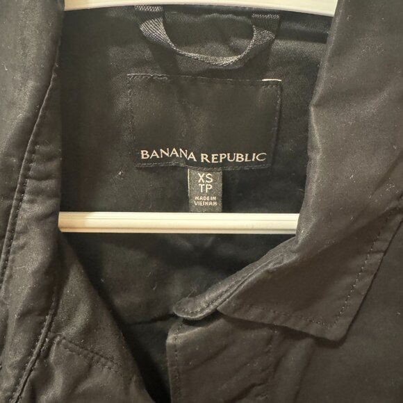 Banana Republic Water Resistant Shirt Jacket XS black - Picture 2 of 2